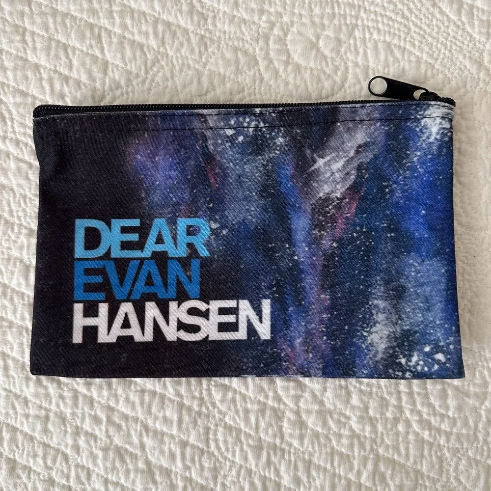 Rare Dear Evan Hansen the Musical Broadway Small Bag Pouch Pencil Case